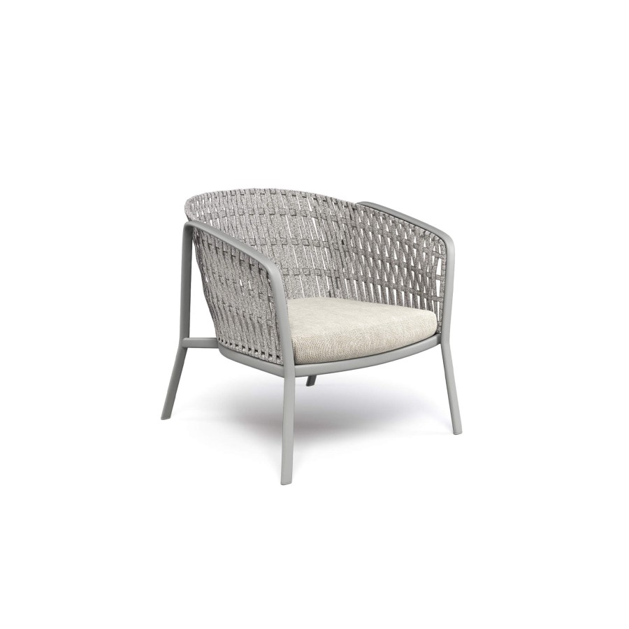 Armchairs And Sofas EMU | Garden Lounge-Chair / Outside In Aluminium, Synthetic Rope - Collection Carousel