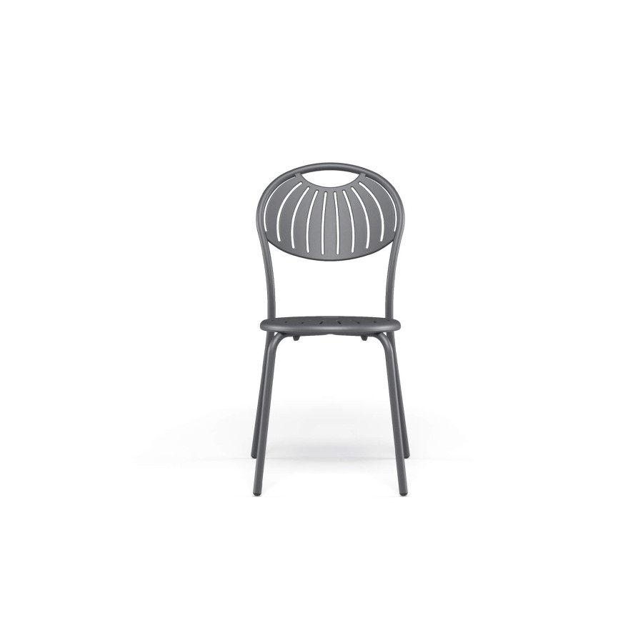 Chairs EMU | Garden Chair / Outside In Steel - Collection Coupole