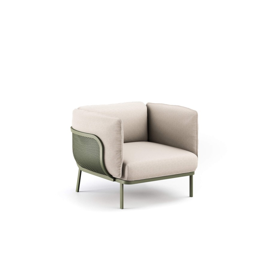 Armchairs And Sofas EMU | Garden Lounge Chair / Outside In Steel - Collection Cabla