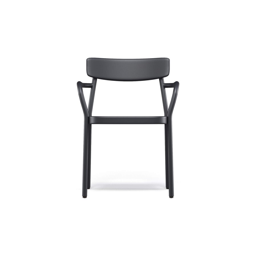 Chairs EMU | Garden Armchair / Outside In Aluminium - Collection Grace