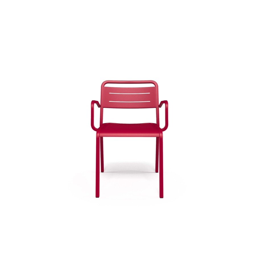 Chairs EMU | Garden Armchair / Outside In Aluminium - Collection Urban ...