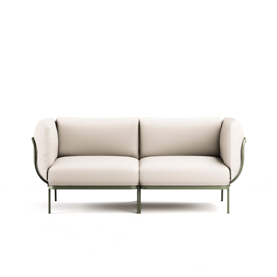 Armchairs And Sofas EMU | Garden 2-Seater Sofa / Outside In Steel - Collection Cabla