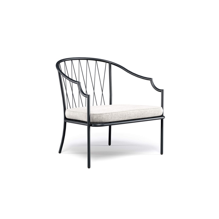 Armchairs And Sofas EMU | Garden Lounge Chair / Outside In Steel - Collection Como