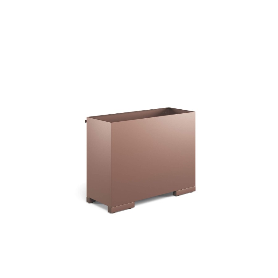 Complements EMU | Garden Medium Flower Box / Outside In Steel, Aluminium - Collection Patchwall