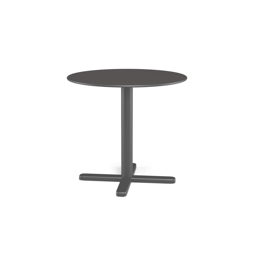 Tables EMU | Garden Collapsible Table D80 / Outside In Steel - Collection Darwin