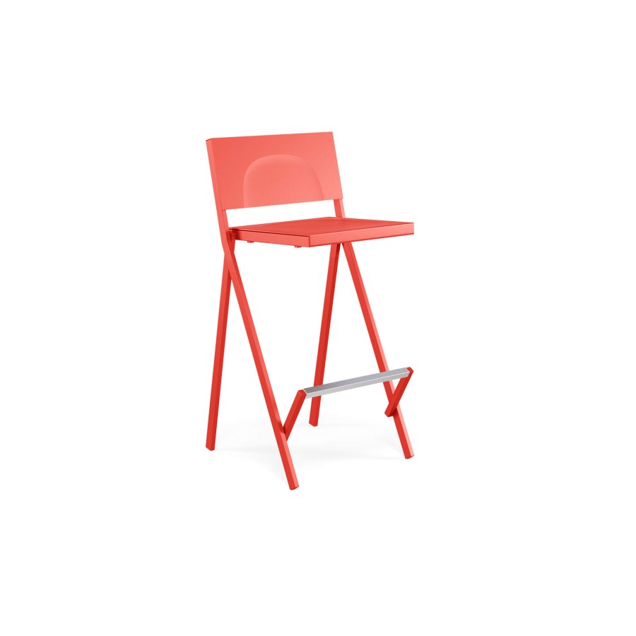 Stools EMU | Garden Barstool / Outside In Steel, Aluminium - Collection Mia