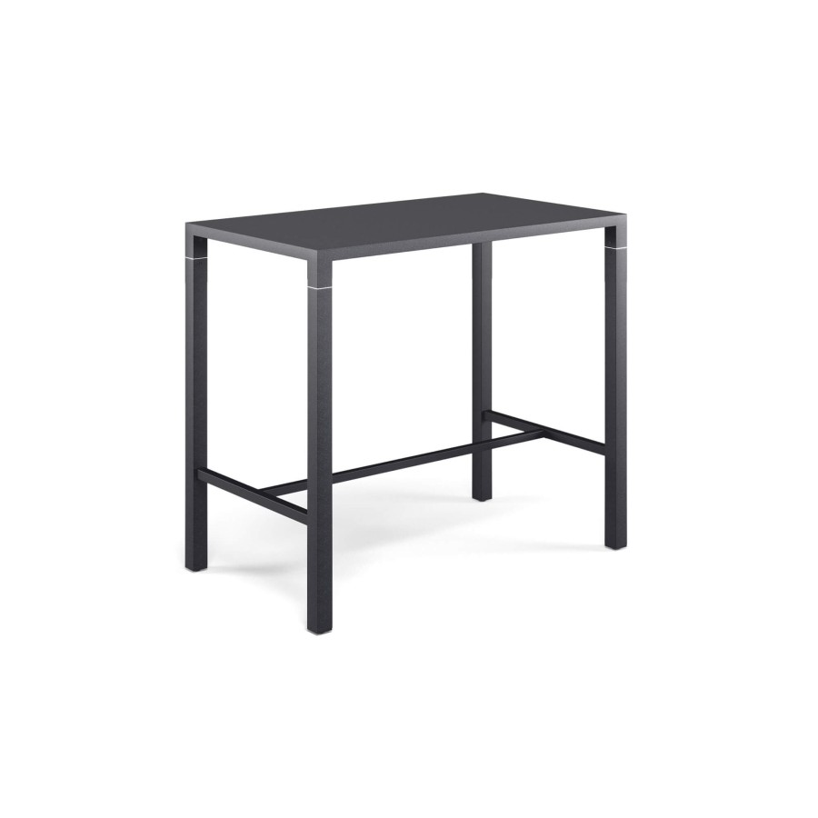 Tables EMU | Garden High Table 120X70 / Outside In Steel - Collection Nova