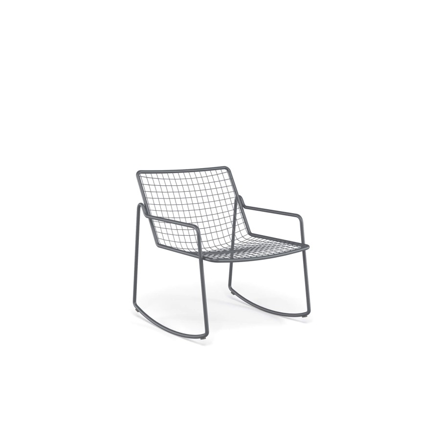 Armchairs And Sofas EMU | Garden Swing Lounge Chair / Outside In Steel - Collection Rio R50