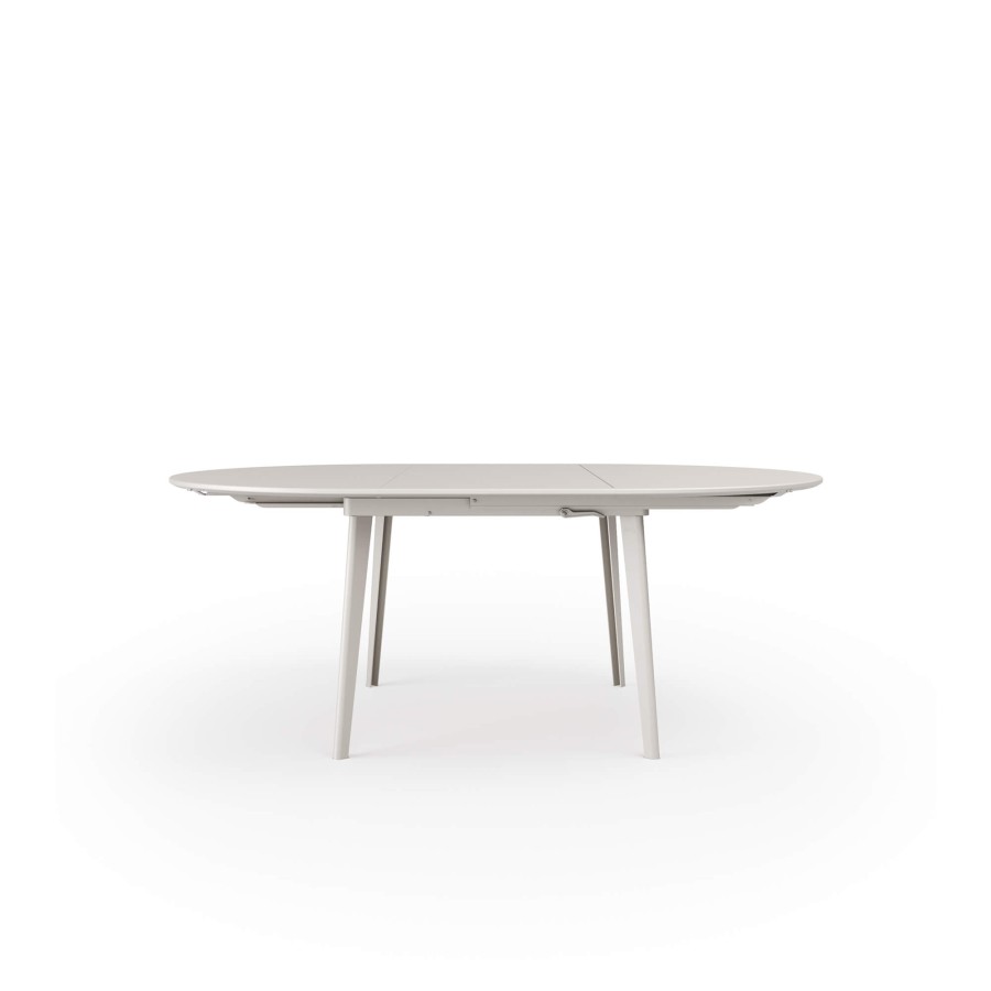 Tables EMU | Garden 6+4 Seats Round Extensible Table / Outside In Steel - Collection Plus4