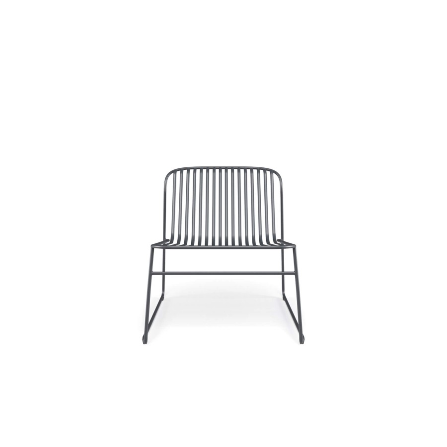 Armchairs And Sofas EMU | Garden Lounge-Chair / Outside In Steel - Collection Riviera