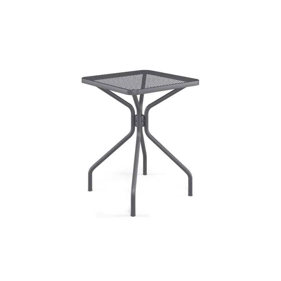 Tables EMU | Garden Square Table 60X60 / Outside In Steel - Collection Cambi