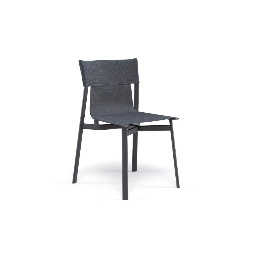 Chairs EMU | Garden Chair / Outside In Aluminium, Emu-Tex - Collection Breeze