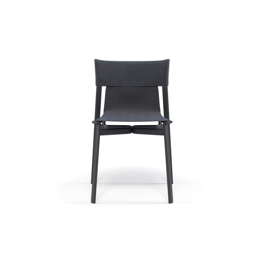 Chairs EMU | Garden Chair / Outside In Aluminium, Emu-Tex - Collection Breeze