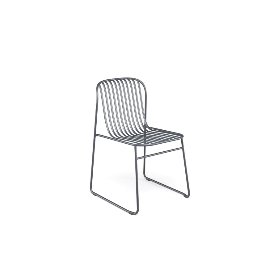 Chairs EMU | Garden Chair / Outside In Steel - Collection Riviera