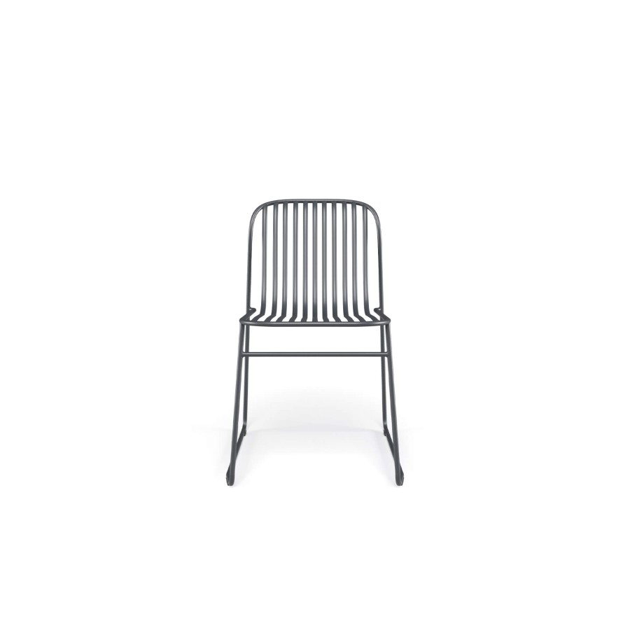 Chairs EMU | Garden Chair / Outside In Steel - Collection Riviera