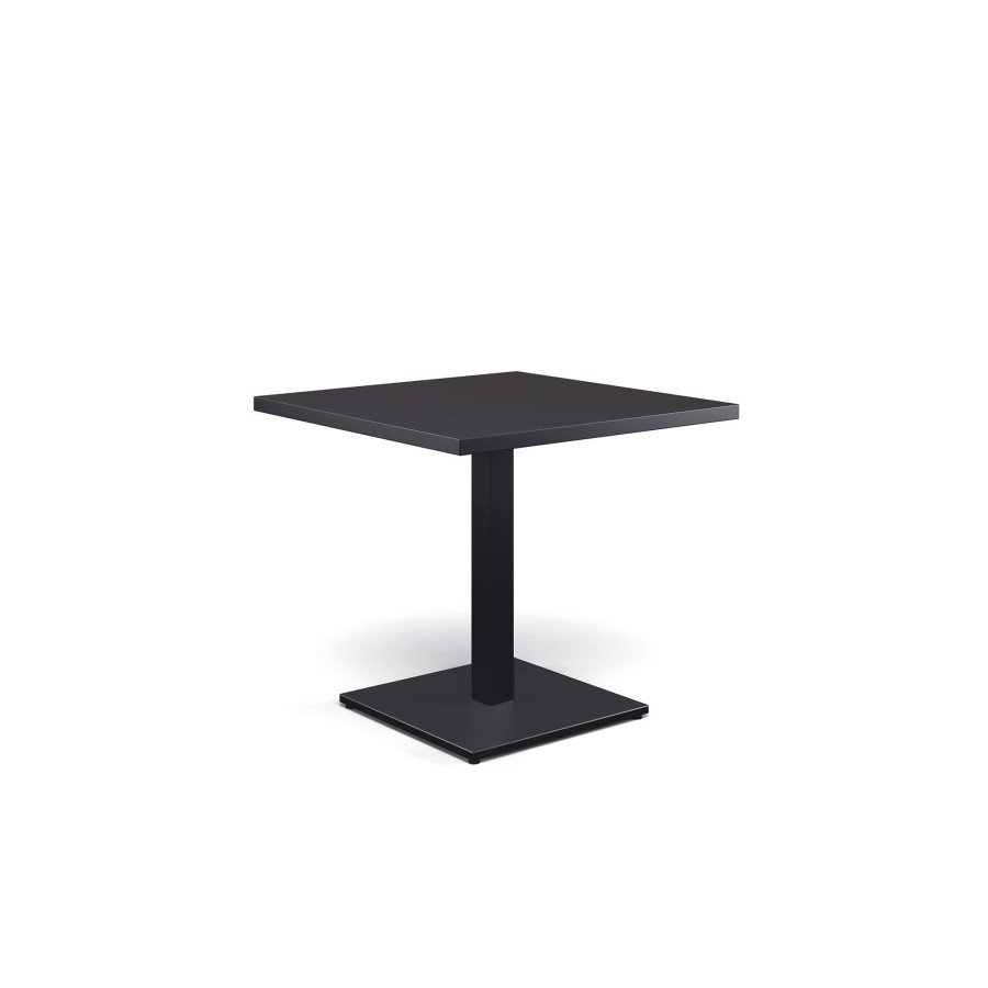 Tables EMU | Garden Square Table 80X80 / Outside In Steel - Collection Round