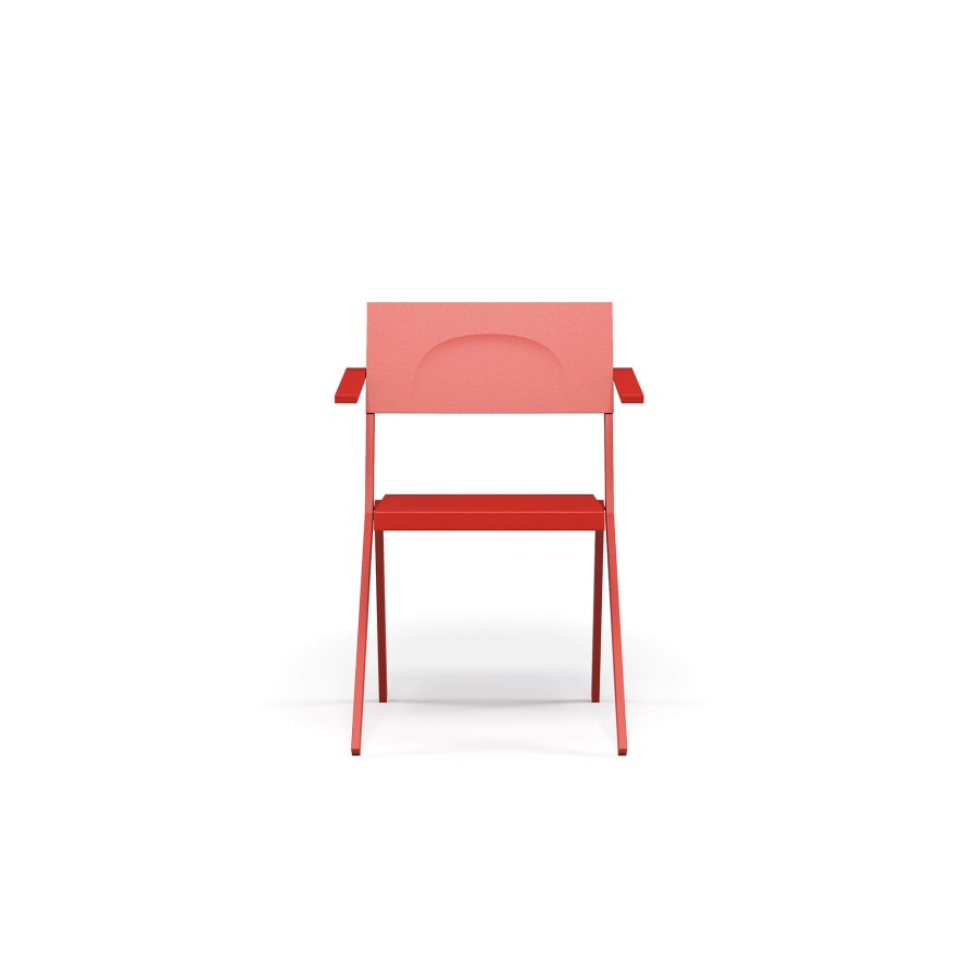 Chairs EMU | Garden Armchair / Outside In Steel, Aluminium - Collection Mia