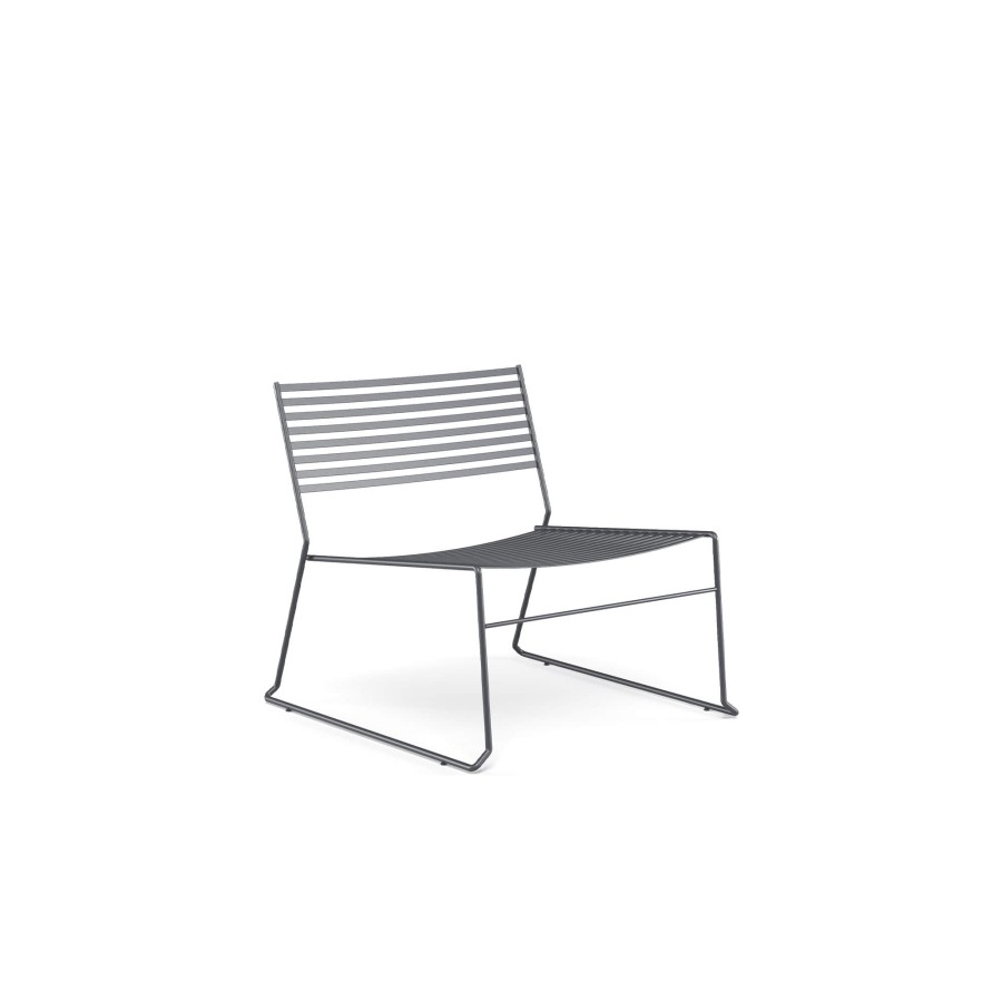 Armchairs And Sofas EMU | Garden Lounge Chair / Outside In Steel - Collection Aero