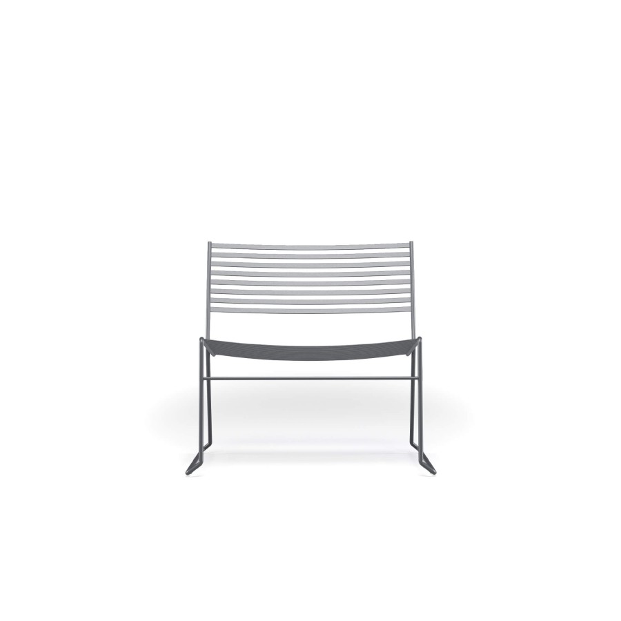 Armchairs And Sofas EMU | Garden Lounge Chair / Outside In Steel - Collection Aero