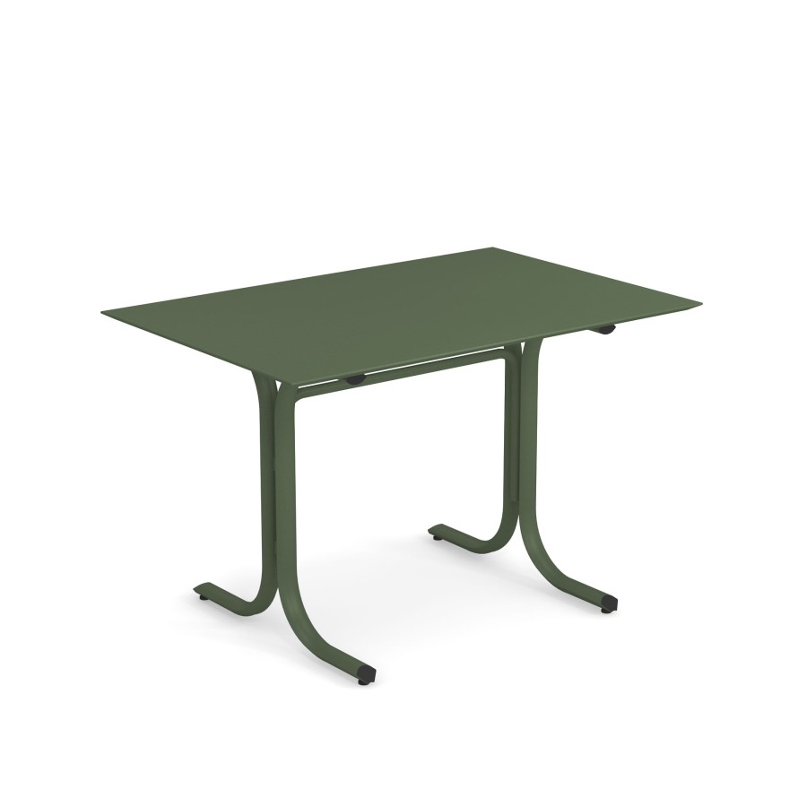 Tables EMU | Garden Low Border Table 80X120 / Outside In Steel - Collection Table System