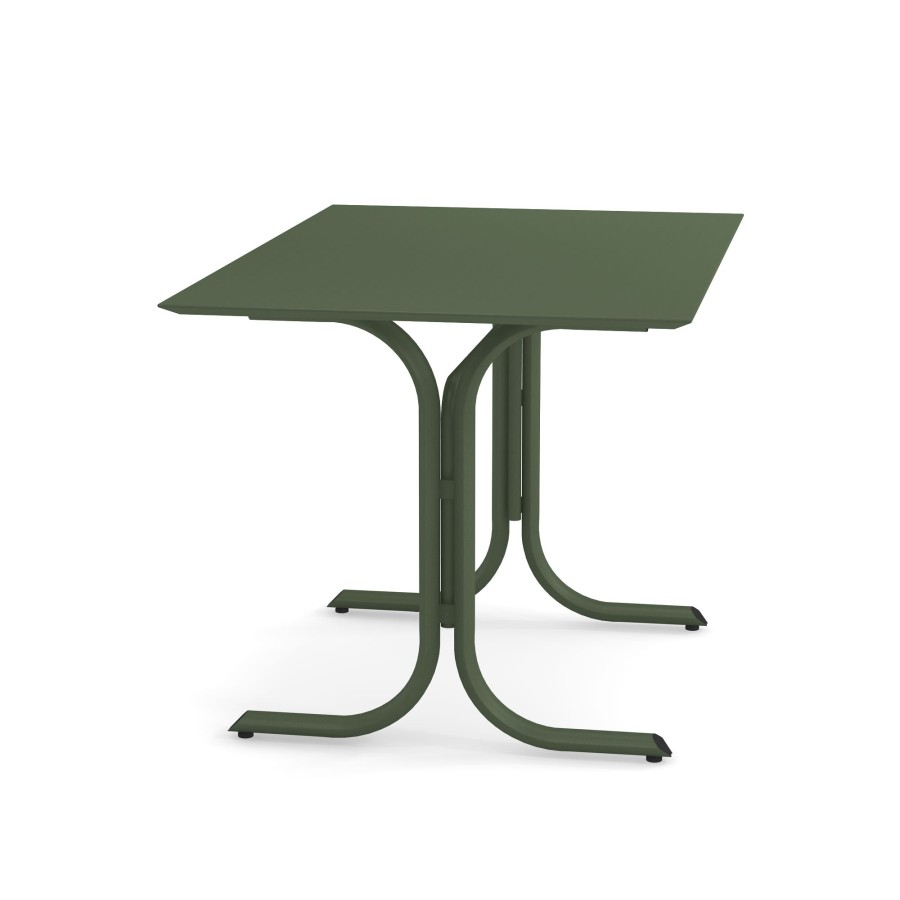 Tables EMU | Garden Low Border Table 80X120 / Outside In Steel - Collection Table System