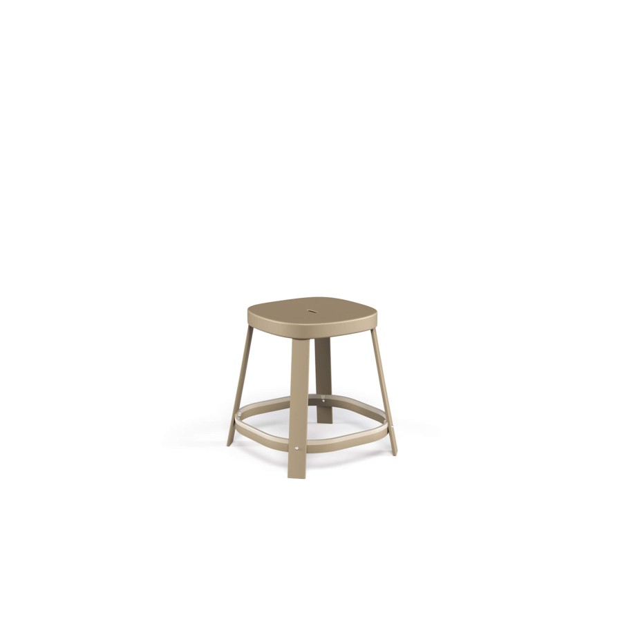 Stools EMU | Garden Dining Stool / Outside In Steel - Collection Thor