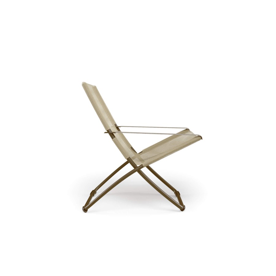 Sunloungers And Reclainers EMU | Garden Deck Chair / Outside In Steel, Emu-Tex - Collection Snooze