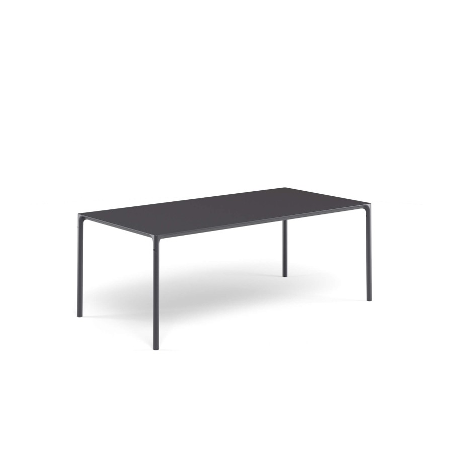 Tables EMU | Garden Rectangular Table 203X103 / Outside In Aluminium - Collection Terramare