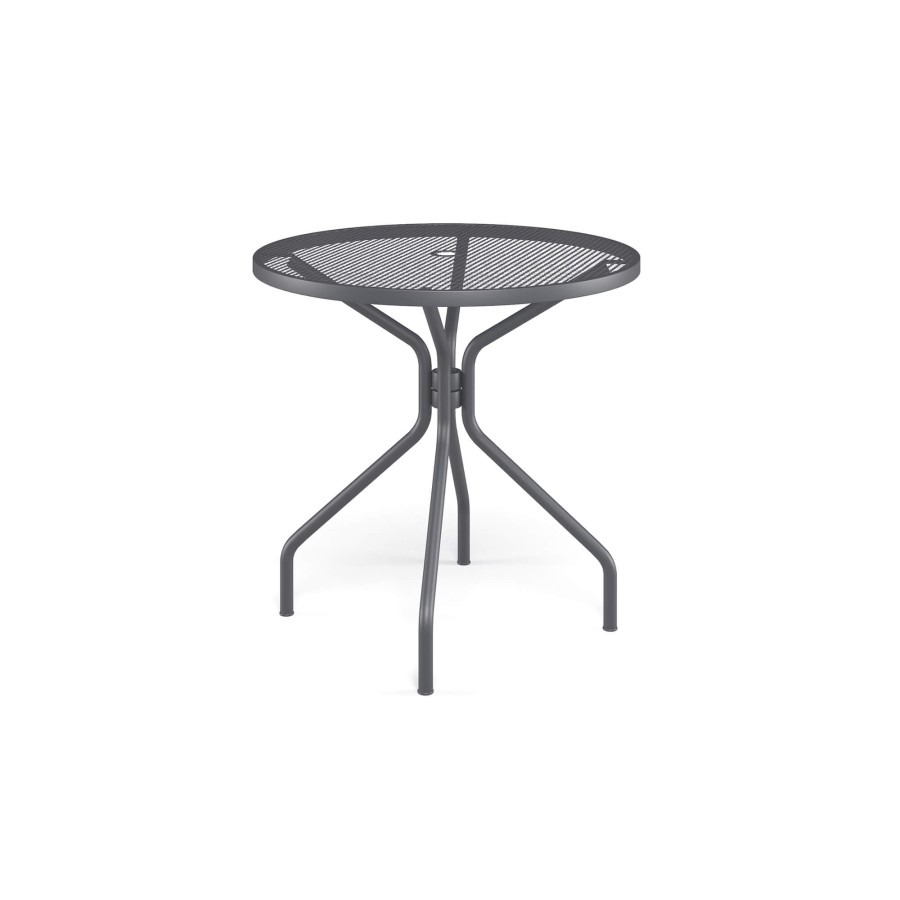 Tables EMU | Garden Round Table D80 / Outside In Steel - Collection Cambi