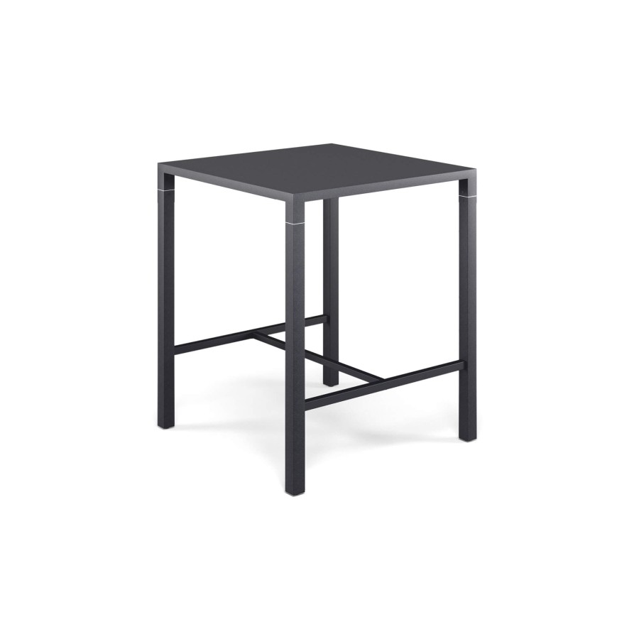 Tables EMU | Garden High Table 90X90 / Outside In Steel - Collection Nova