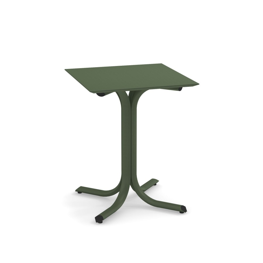 Tables EMU | Garden Low Border Table 60X60 / Outside In Steel - Collection Table System