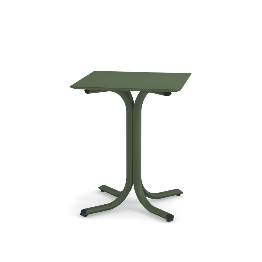 Tables EMU | Garden Low Border Table 60X60 / Outside In Steel - Collection Table System