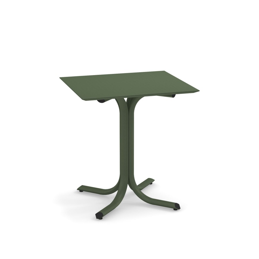 Tables EMU | Garden Low Border Table 70X60 / Outside In Steel - Collection Table System