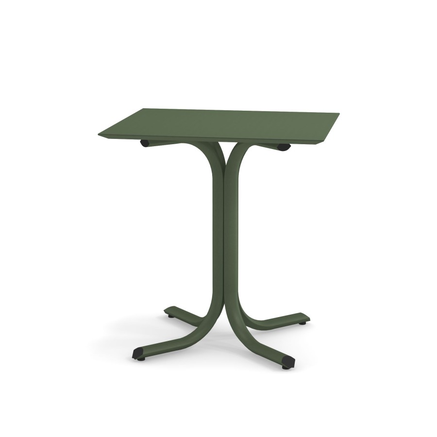 Tables EMU | Garden Low Border Table 70X60 / Outside In Steel - Collection Table System