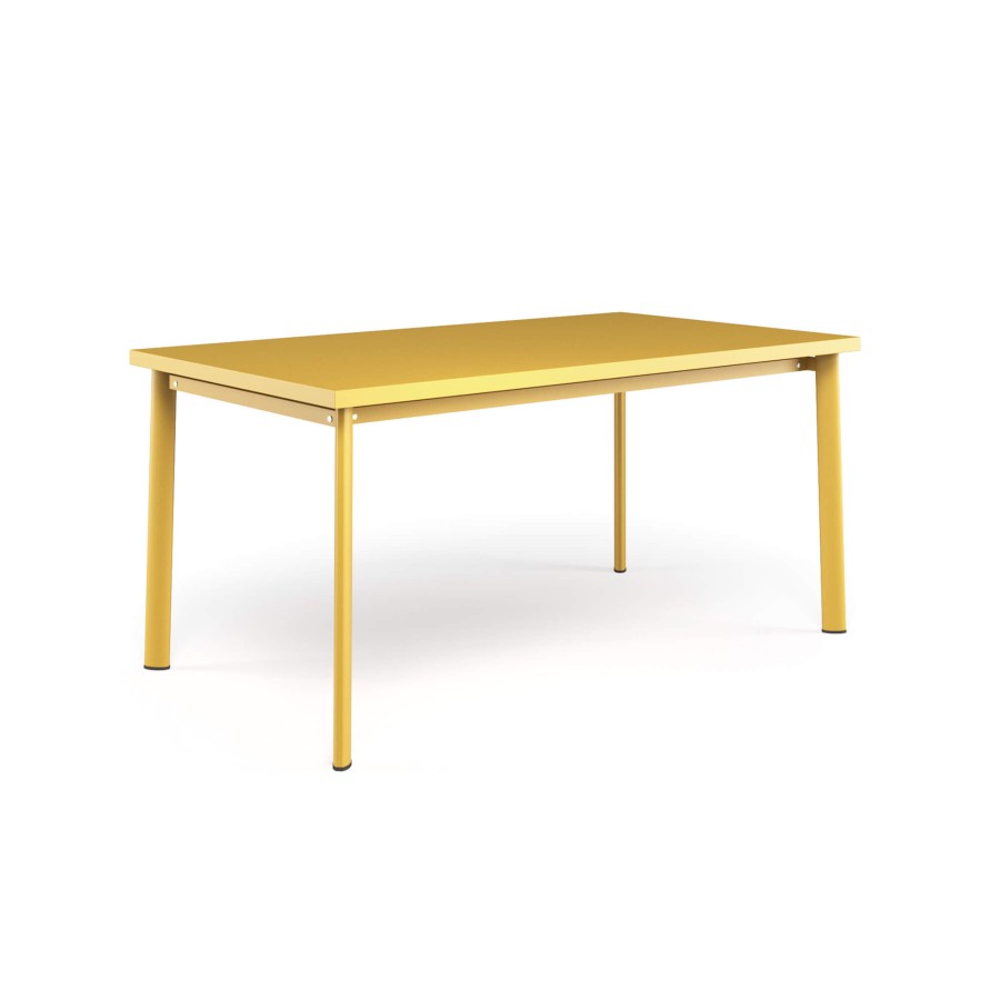 Tables EMU | Garden Rectangular Table 160X90 / Outside In Steel - Collection Star