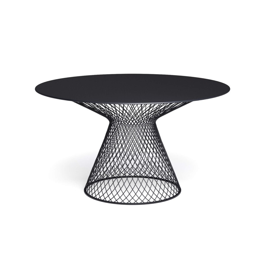 Tables EMU | Garden Round Table / Outside In Steel - Collection Como