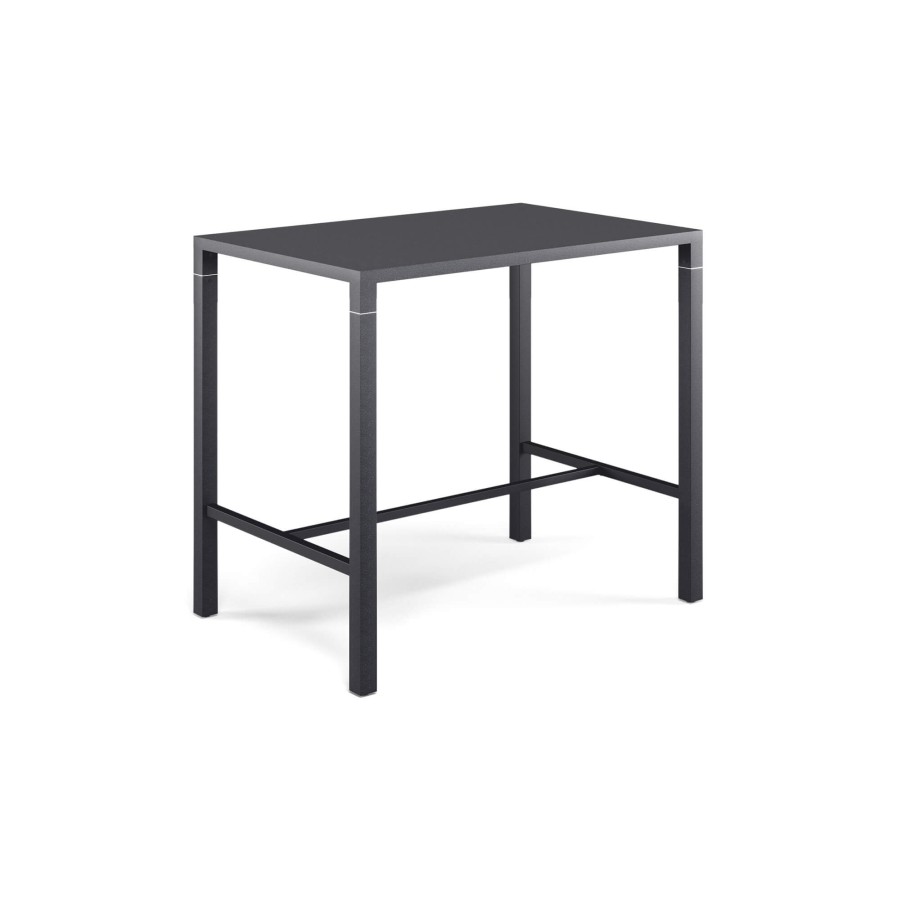 Tables EMU | Garden High Table 120X80 / Outside In Steel - Collection Nova