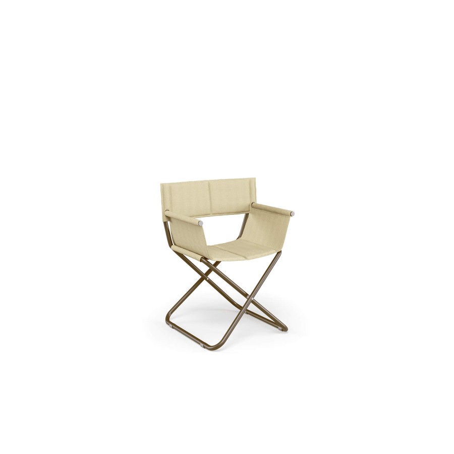 Chairs EMU | Garden Director'S Armchair / Outside In Steel, Emu-Tex - Collection Snooze