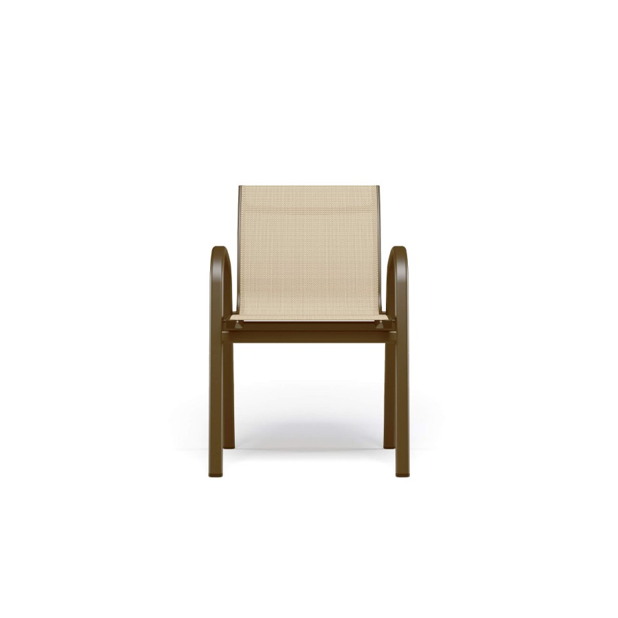 Chairs EMU | Garden Armchair / Outside In Aluminium, Emu-Tex - Collection Holly