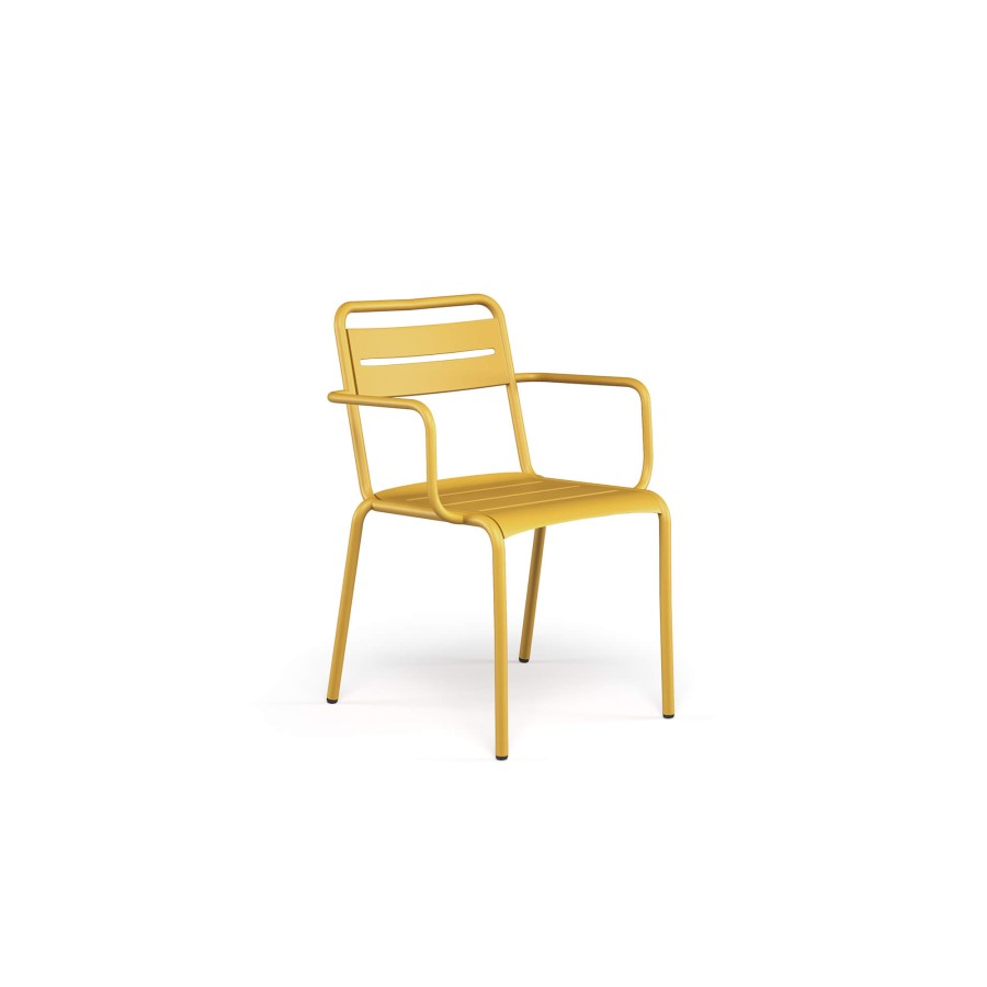 Chairs EMU | Garden Armchair / Outdoor In Steel - Star Collection