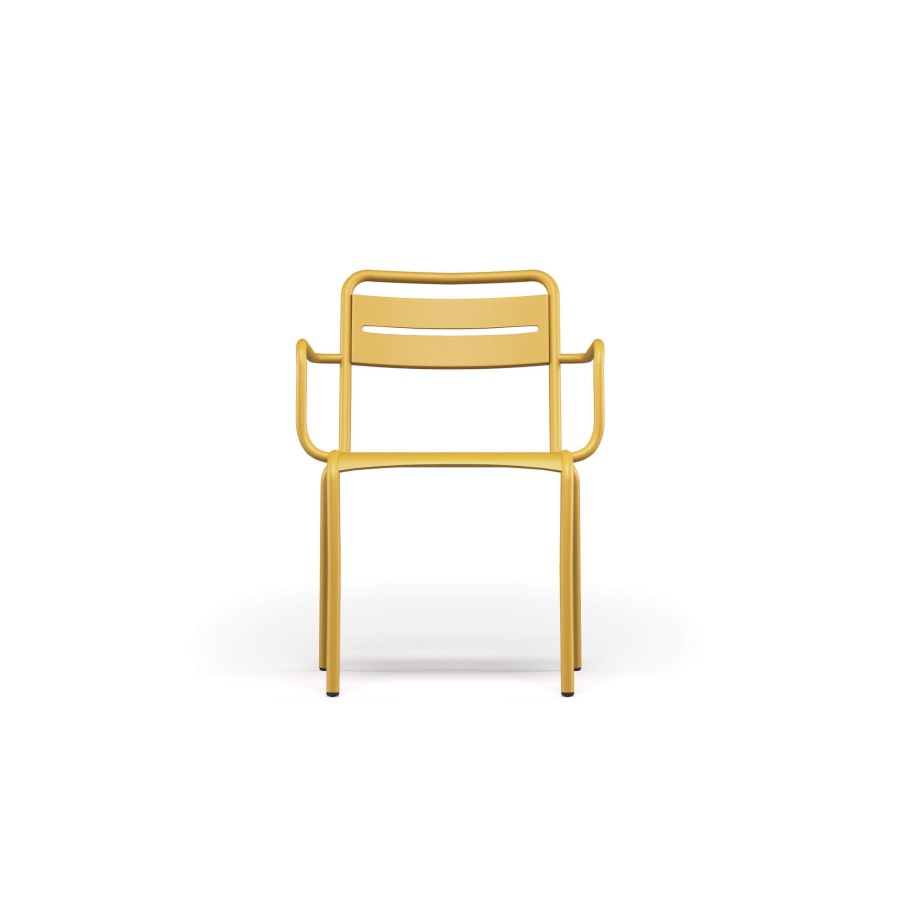 Chairs EMU | Garden Armchair / Outdoor In Steel - Star Collection