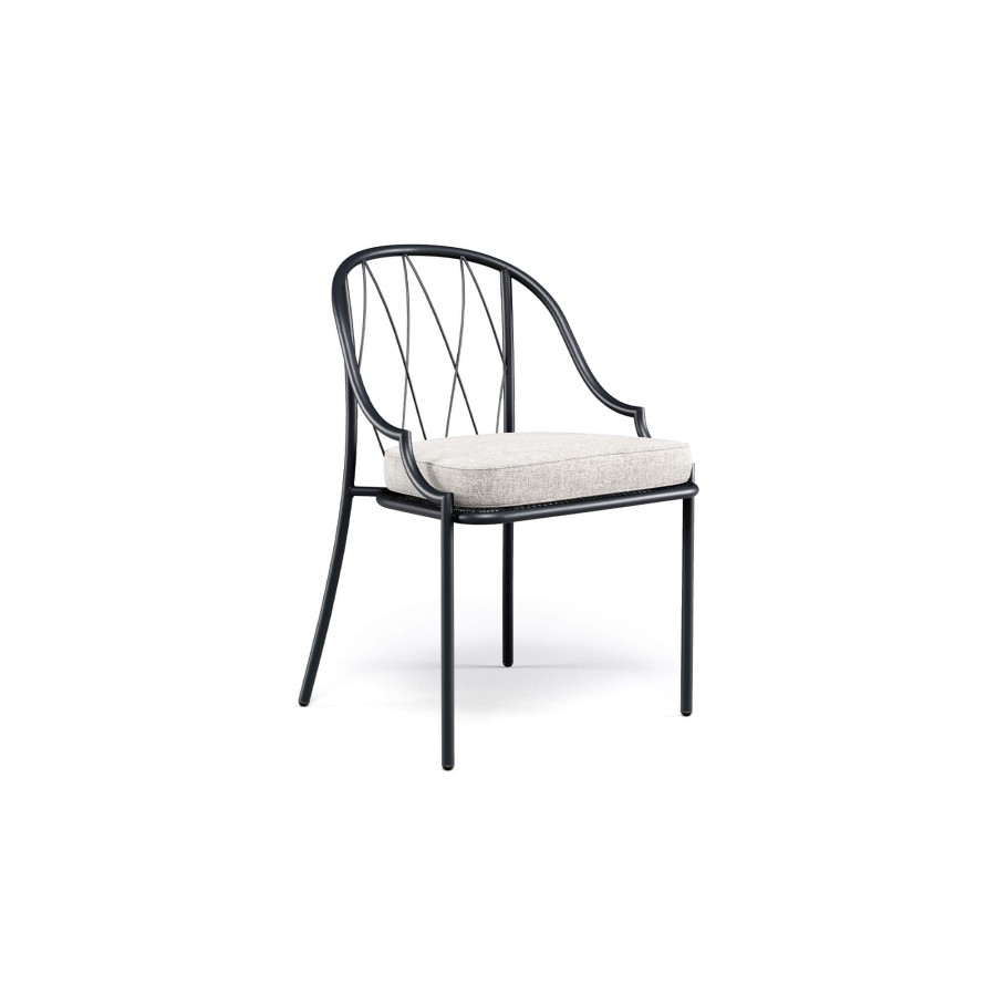 Chairs EMU | Garden Chair / Outside In Steel - Collection Como