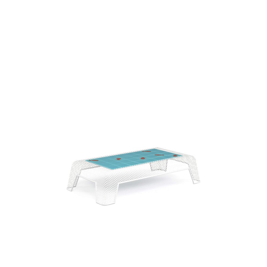 Tables EMU | Garden Coffee Table 135X74 / Outside In Steel - Collection Ivy