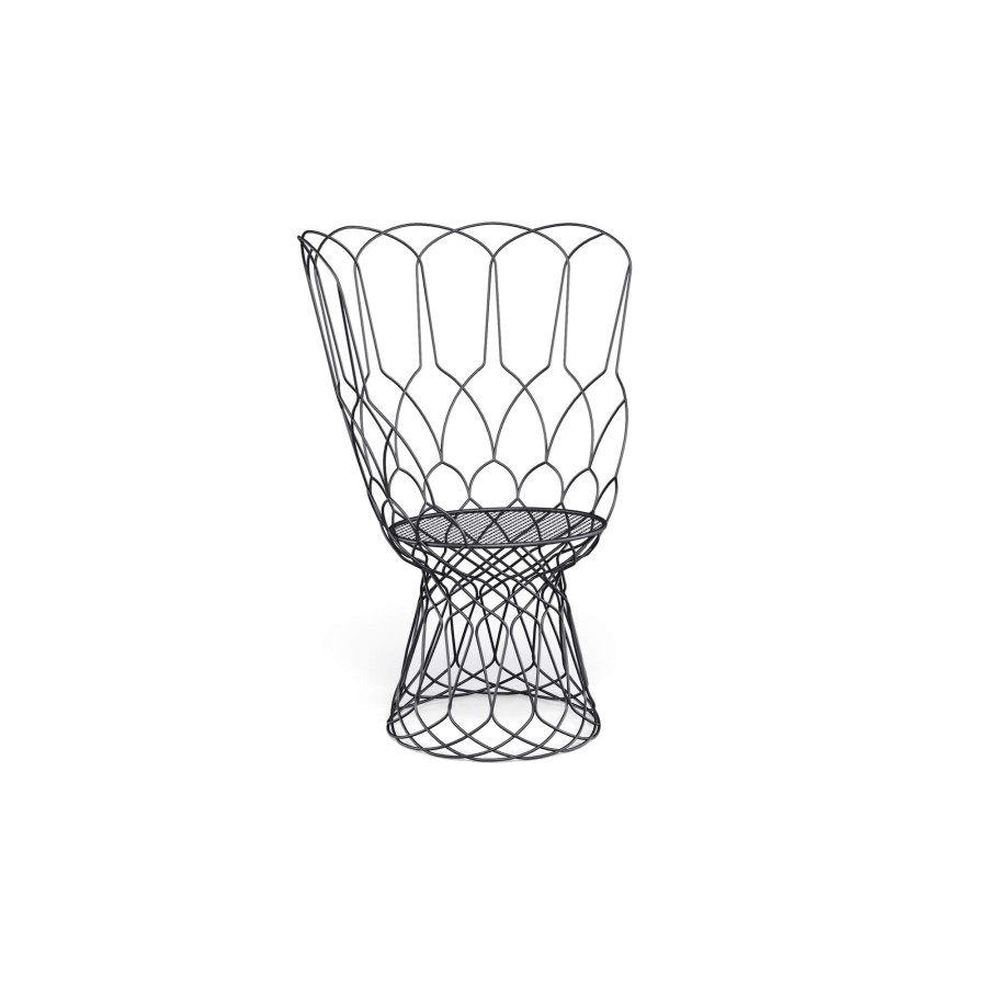 Chairs EMU | Garden Armchair / Outside In Steel - Collection Re-Trouve