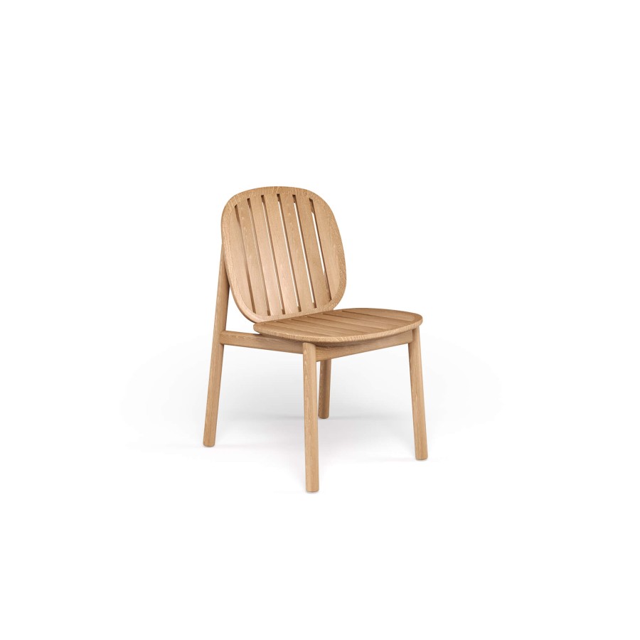 Chairs EMU | Garden Teak Chair / Outside In Teak - Collection Twins