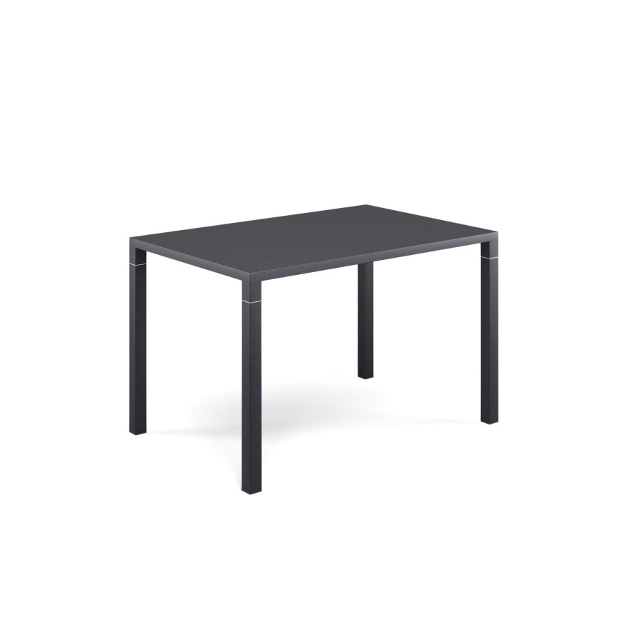 Tables EMU | Garden Rectangular Table 120X80 / Outside In Steel - Collection Nova