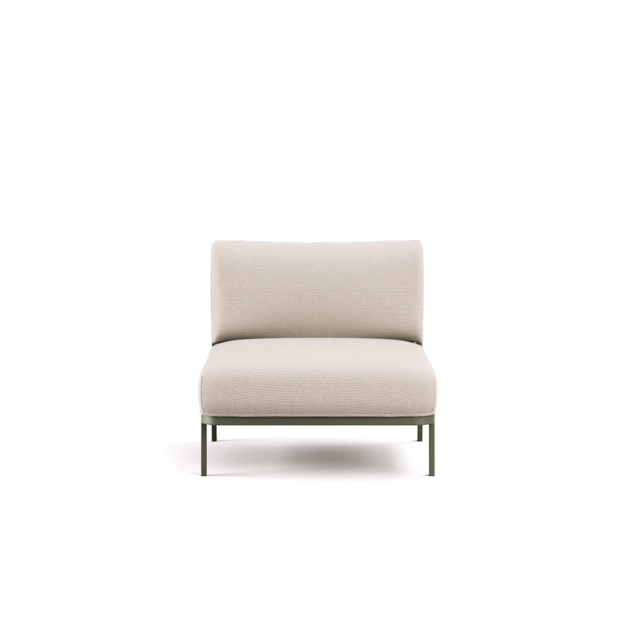 Armchairs And Sofas EMU | Garden Lounge Chair Without Armrests / Outside In Steel - Collection Cabla