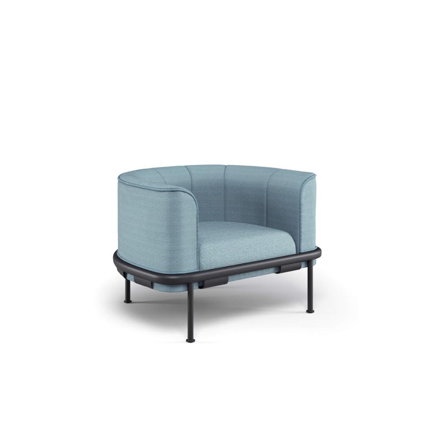 Armchairs And Sofas EMU | Garden Lounge Chair / Outside In Aluminium - Collection Dock