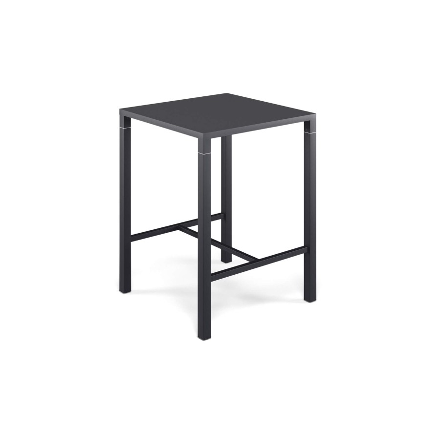 Tables EMU | Garden High Table 80X80 / Outside In Steel - Collection Nova