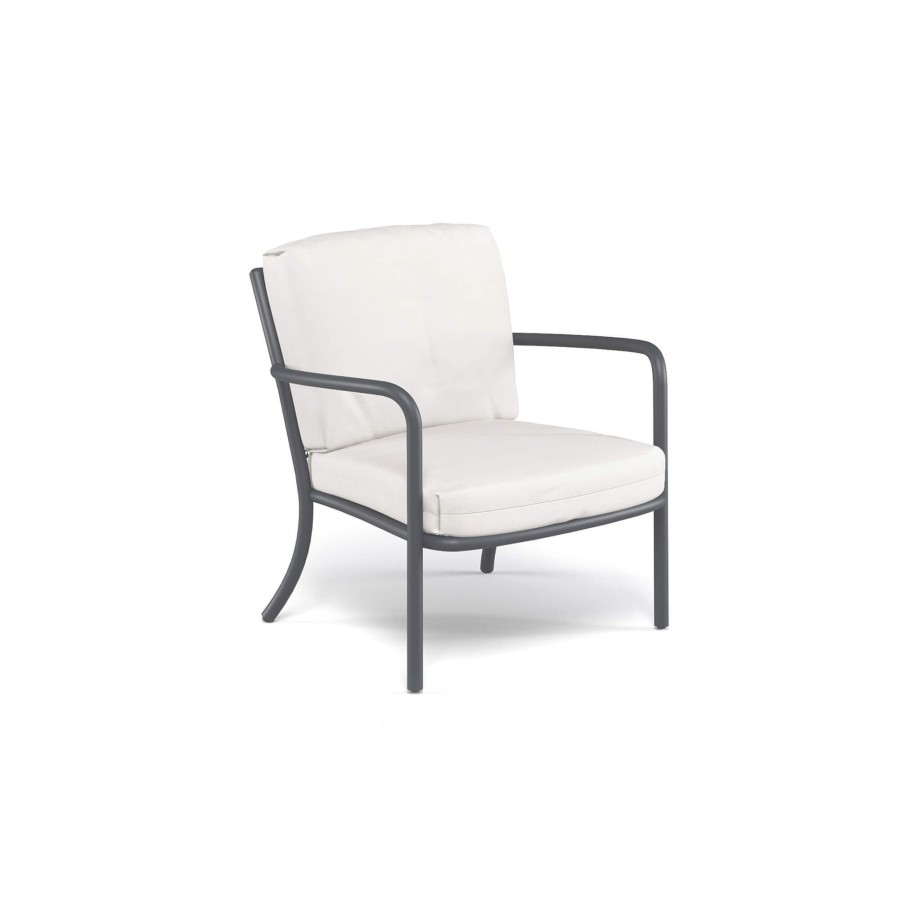 Armchairs And Sofas EMU | Garden Lounge Chair / Outside In Steel - Collection Athena